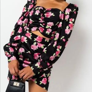 Women’s two piece skirt set